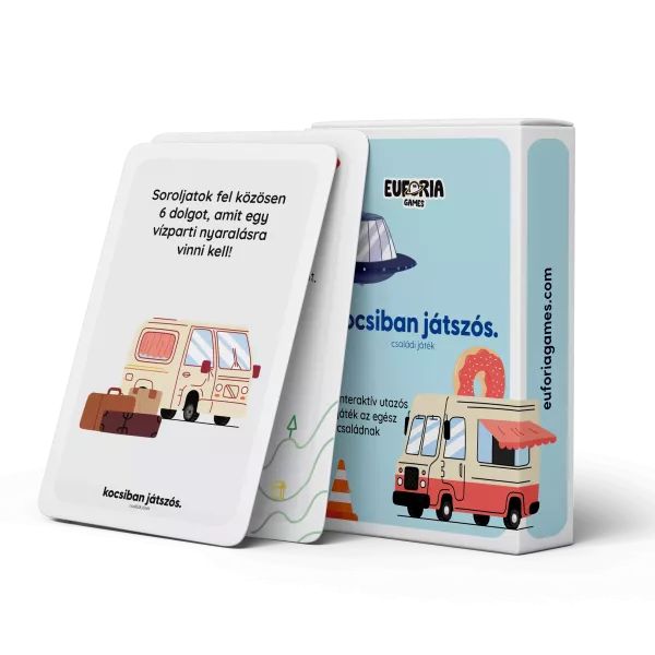 Eufória - kocsiban játszós. családi játék akciós termékkép 1