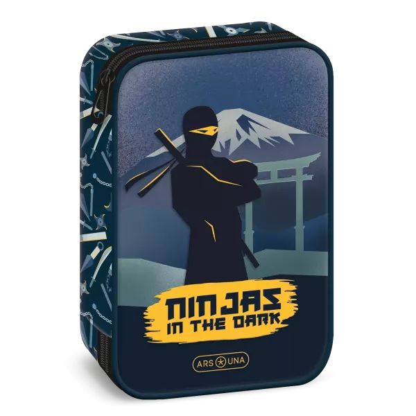 Ars Una: Ninjas in the Dark többszintes tolltartó akciós termékkép 1