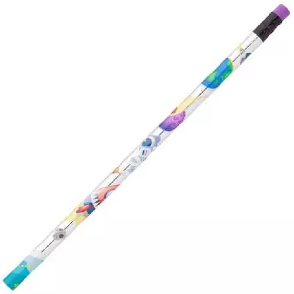 Bensia: Lápiz de grafito con diseño espacial - con borrador, varios tipos