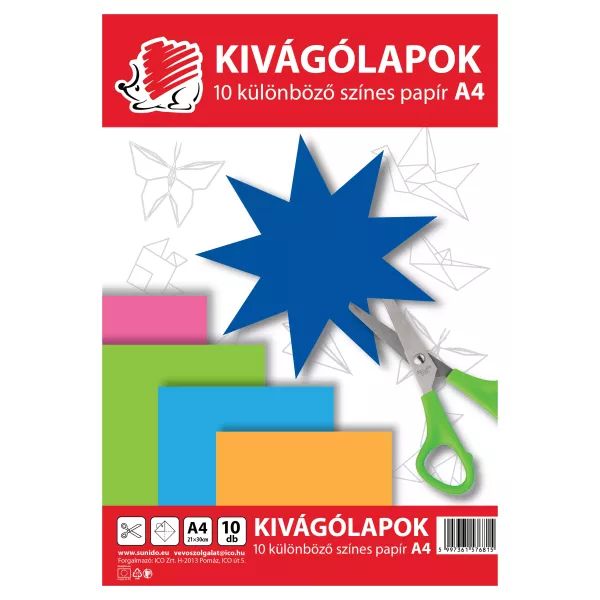 ICO Süni: Kivágólap - A4-es, 10 lapos akciós termékkép 1