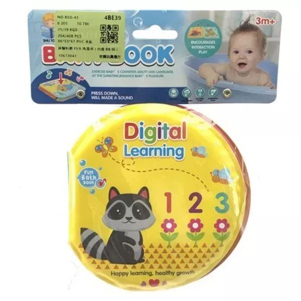 Tanuld a számokat fürdőkönyv Tanuld a számokat fürdőkönyv