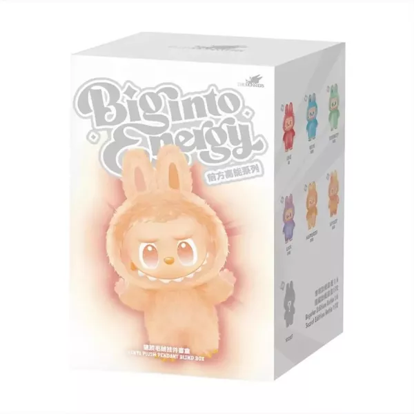 Labubu Big into Energy verrassingsfiguur (replica) - 17 cm