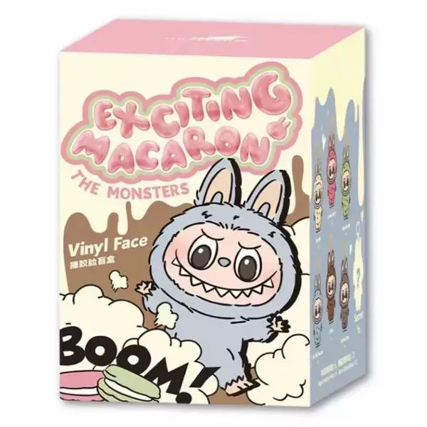 Labubu: Exciting Macaron meglepetés figura (replika) - 17 cm akciós termékkép 1
