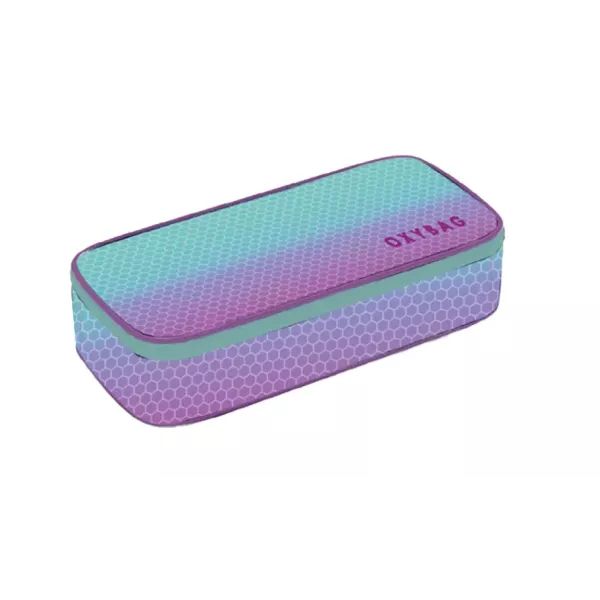 Oxy Ombre: Nagy méretű bedobós tolltartó - kék-pink