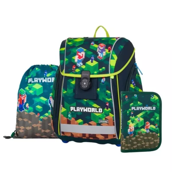 Playworld prémium iskolatáska szett - 3 részes
