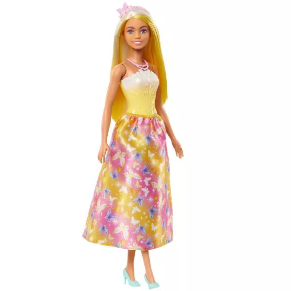 Barbie: Varázslatos hercegnő baba - aranysárga akciós termékkép 1
