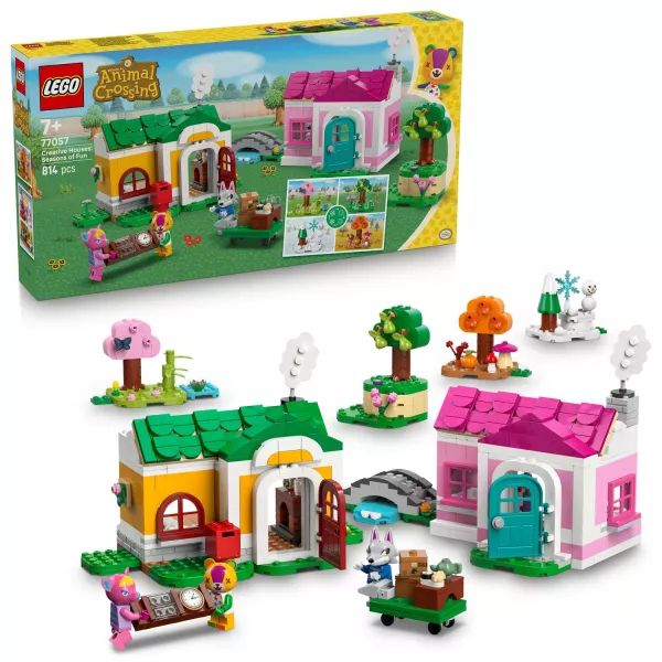 LEGO® Animal Crossing Kreatív házak: vidám évszakok 77057