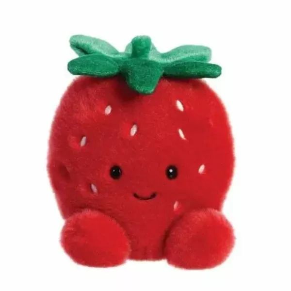 Palm Pals: Juicy, az eper plüssfigura - 13 cm akciós termékkép 1