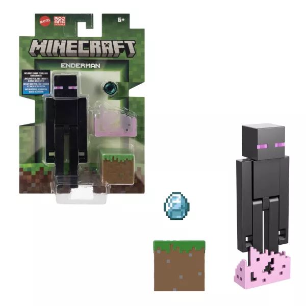 Minecraft Craft-A-Block figura - Enderman akciós termékkép 1
