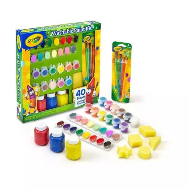 Crayola: Óriási, kimosható festékszett - 40 db-os akciós termékkép 1