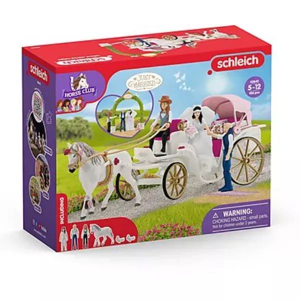 Schleich: Esküvői hintó 42641 akciós termékkép 1