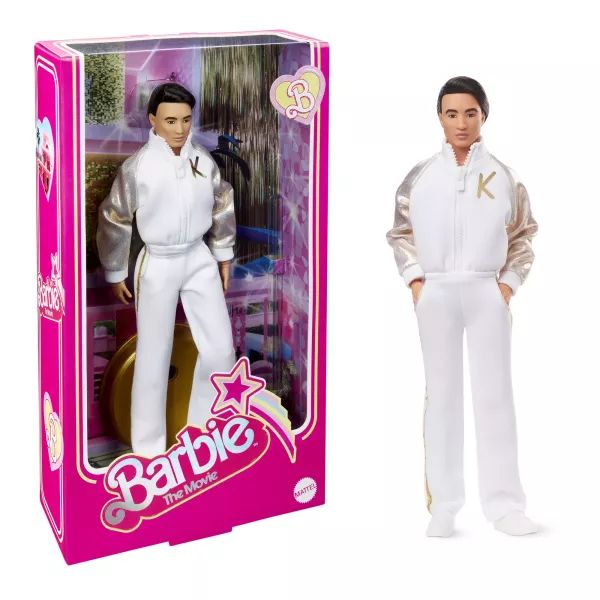 Barbie Signature: Movie Doll - Ken arany-fehér ruhában akciós termékkép 1