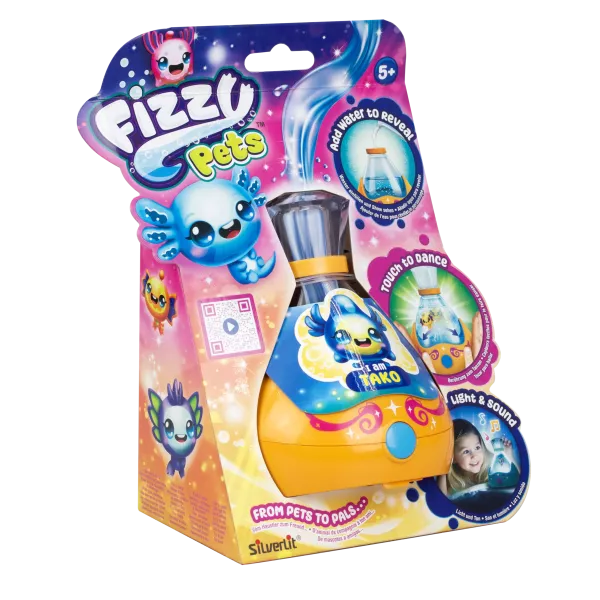 Fizzy Pets: Mascote aquática - vários tipos