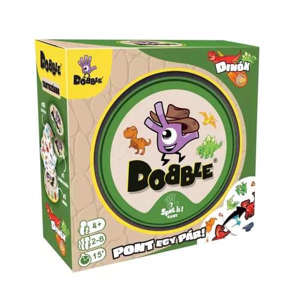 Dobble: Dinók kártyajáték