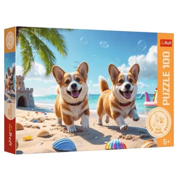 Trefl: Corgi k- 100 darabos puzzle Trefl: Corgi k- 100 darabos puzzle