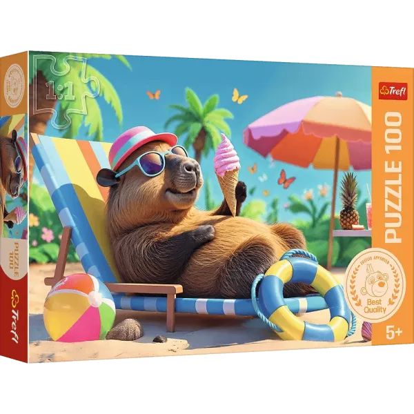 Trefl: Kapibara - 100 darabos puzzle Trefl: Kapibara - 100 darabos puzzle