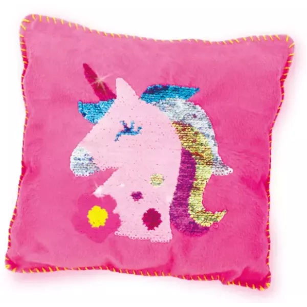 Cuscino unicorno con paillettes - vari tipi