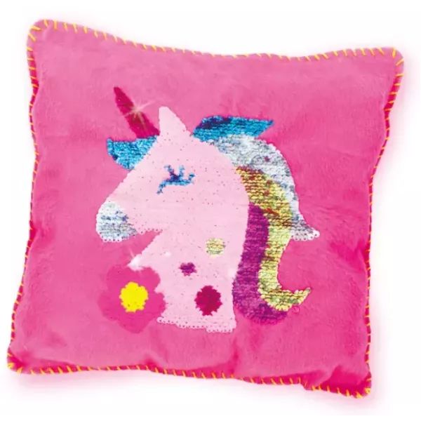 Flitteres unikornis párna készítő - többféle