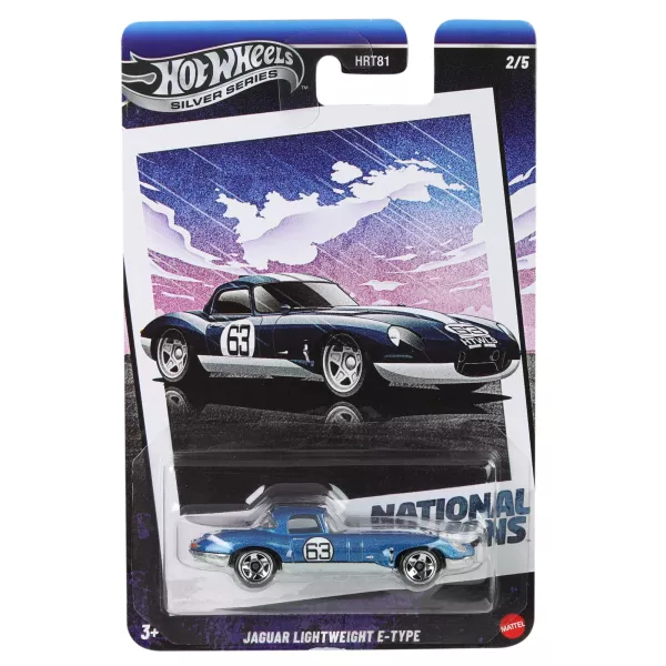 Hot Wheels: Vintage Jaguar Lightweight E-type autíčko