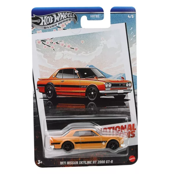 Hot Wheels: Vintage 1971 Nissan Skyline HT miniatuurauto