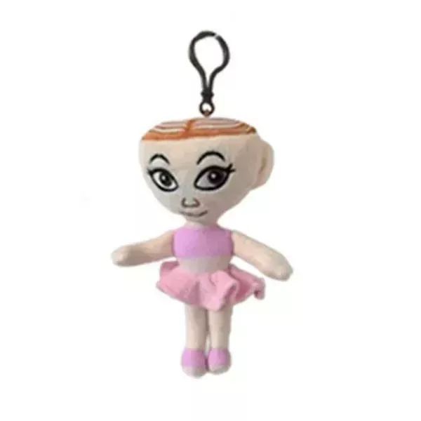 Italian Brainrot kulcstartó, plüss, 10 cm - Ballerina Cappuccina