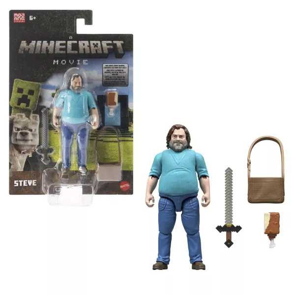 Minecraft: Egy Minecraft film figura - Steve