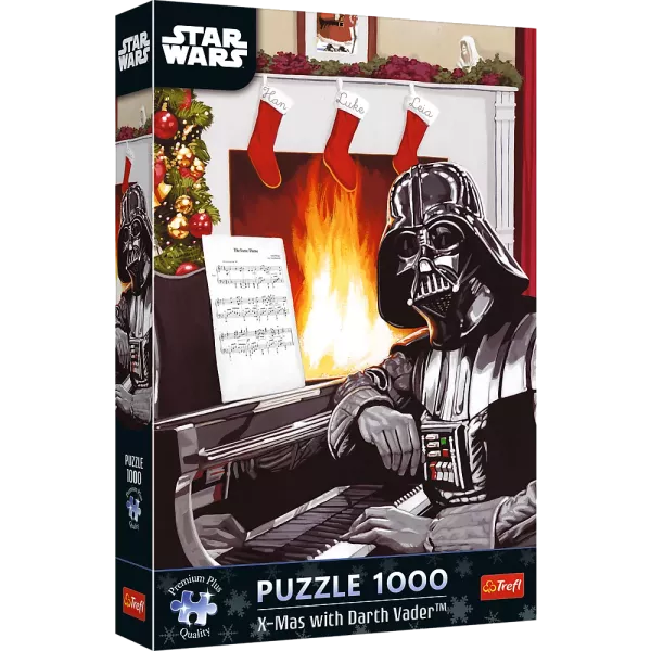 Trefl Premium Plus: Star Wars, Jõulud Darth Vaderiga pusle – 1000 tükki