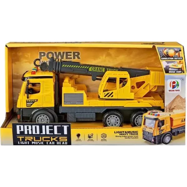 Önrakodó teherautó hang- és fényhatásokkal