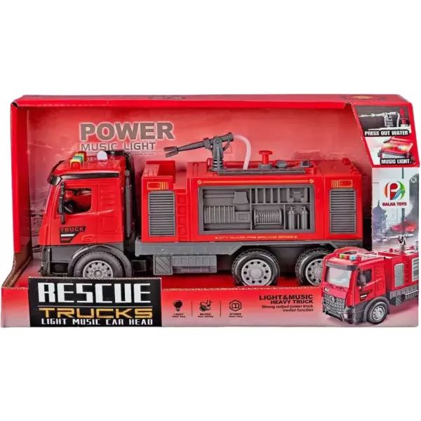 Tűzoltóautó hang- és fényhatásokkal