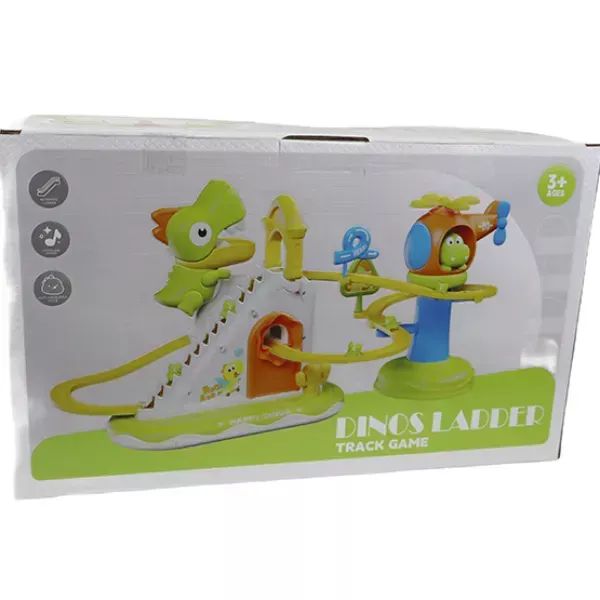 Dinoszaurusz pályaszett fény- és hanghatásokkal