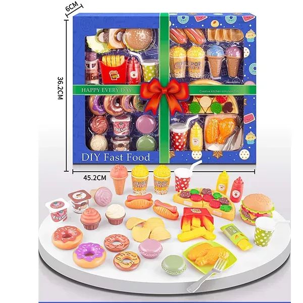 4 az 1-ben étel játékszett, 39 db-os