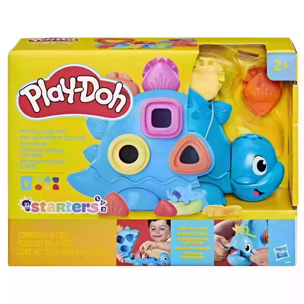 Play-Doh: cores e formas – kit inicial de dinossauros