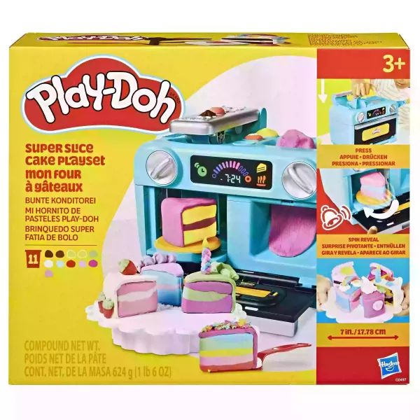 Play-Doh: csodás tortaszelet játékkészlet
