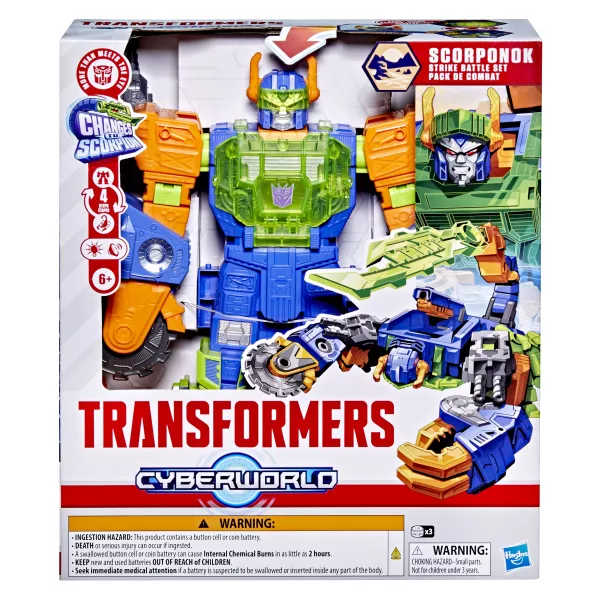 Transformers: Cyberworld – Scorponok Strike harci készlet