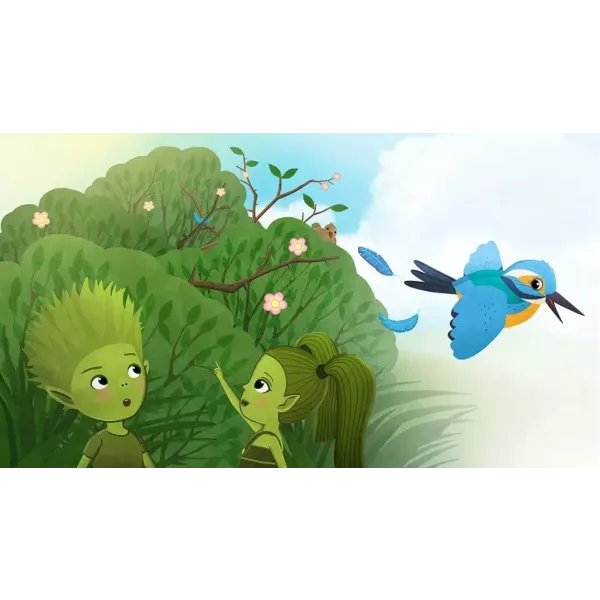 Vilko ja Lile sõprus (Roheliste mererandade lood) diafilm