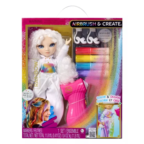 Poupée Rainbow High avec cheveux colorables et accessoires - Yeux verts