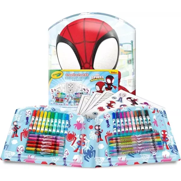 Crayola: Set de colorat păianjen, 40 bucăți