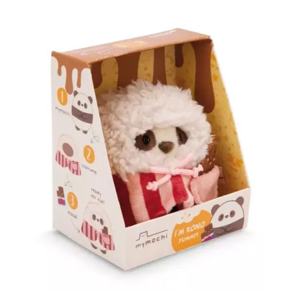 Nici MyMochi: Kono plüss panda jelmezben - 8 cm, díszdobozban