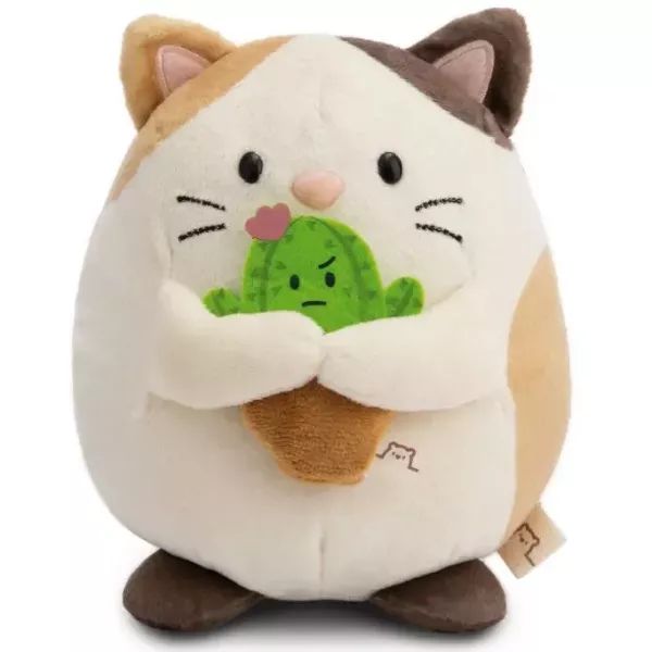 Nici MyMochi: Angy plüss cica, kaktusszal - 27 cm Nici MyMochi: Angy plüss cica, kaktusszal - 27 cm