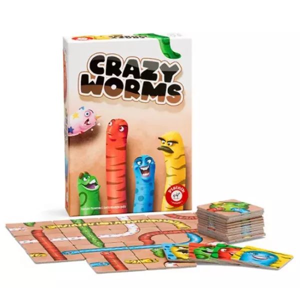 Crazy Worms társasjáték
