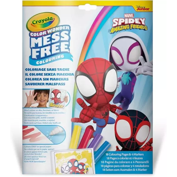 Crayola: Color Wonder Póki maszatmentes kifestő készlet mappában