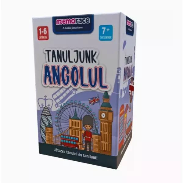 Memorace: Tanuljunk angolul társasjáték