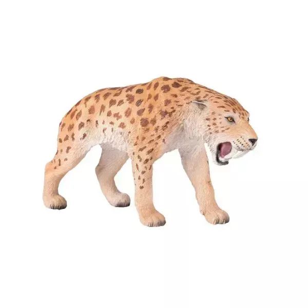 Mojo: Kardfogú tigris - kézzel festett figura