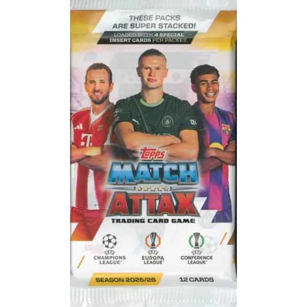 Match Attax 2025/26  Alap kártyacsomag