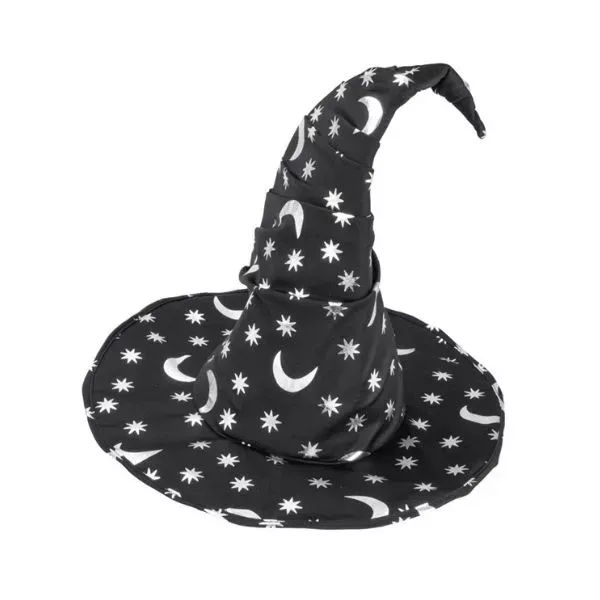 Boszorkány/ Varázsló sapka jelmez kiegészítő - gyerek méret
