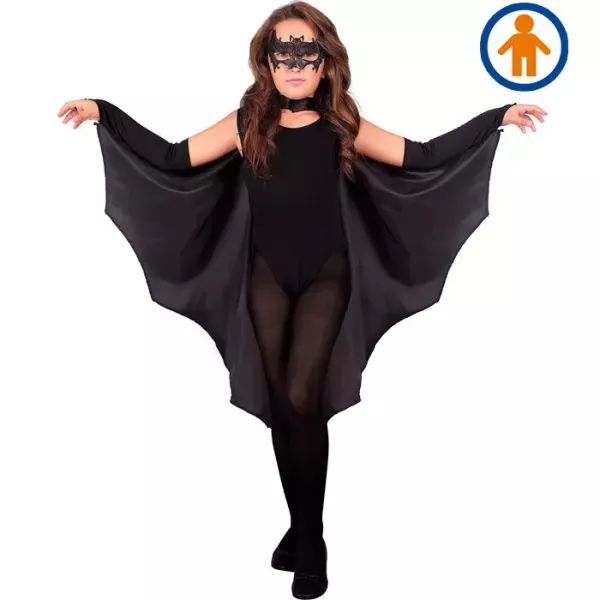 Denevérköpeny jelmez - 116 cm