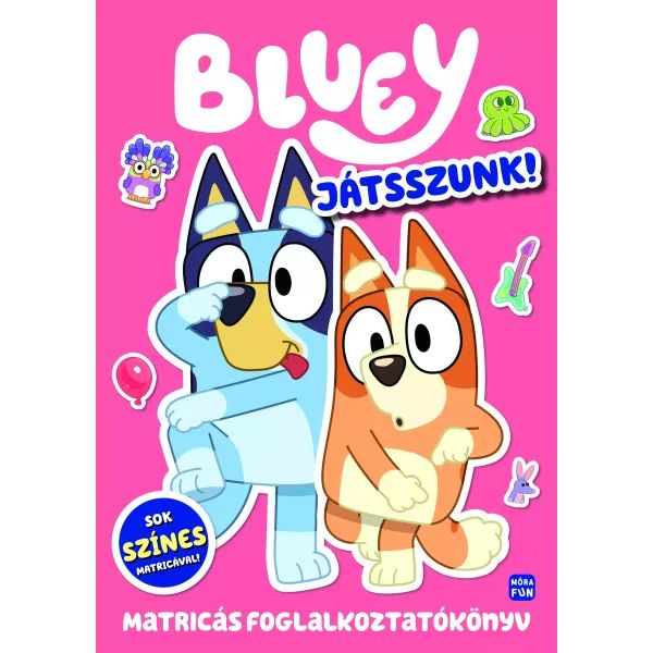 Bluey: Játsszunk együtt! - foglalkoztató füzet