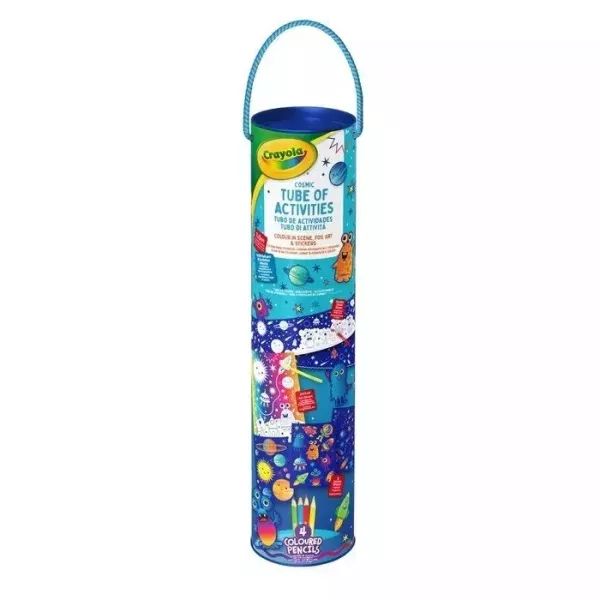 Crayola: Mesebeli óriás foglalkoztató henger - Űrlények, 44 cm