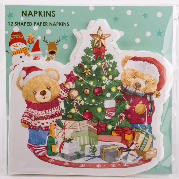 Macis karácsonyi formaszalvéta - 12 darabos