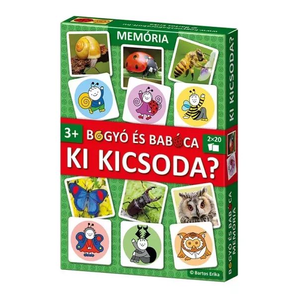 Bogyó és Babóca: Ki kicsoda? memóriajáték